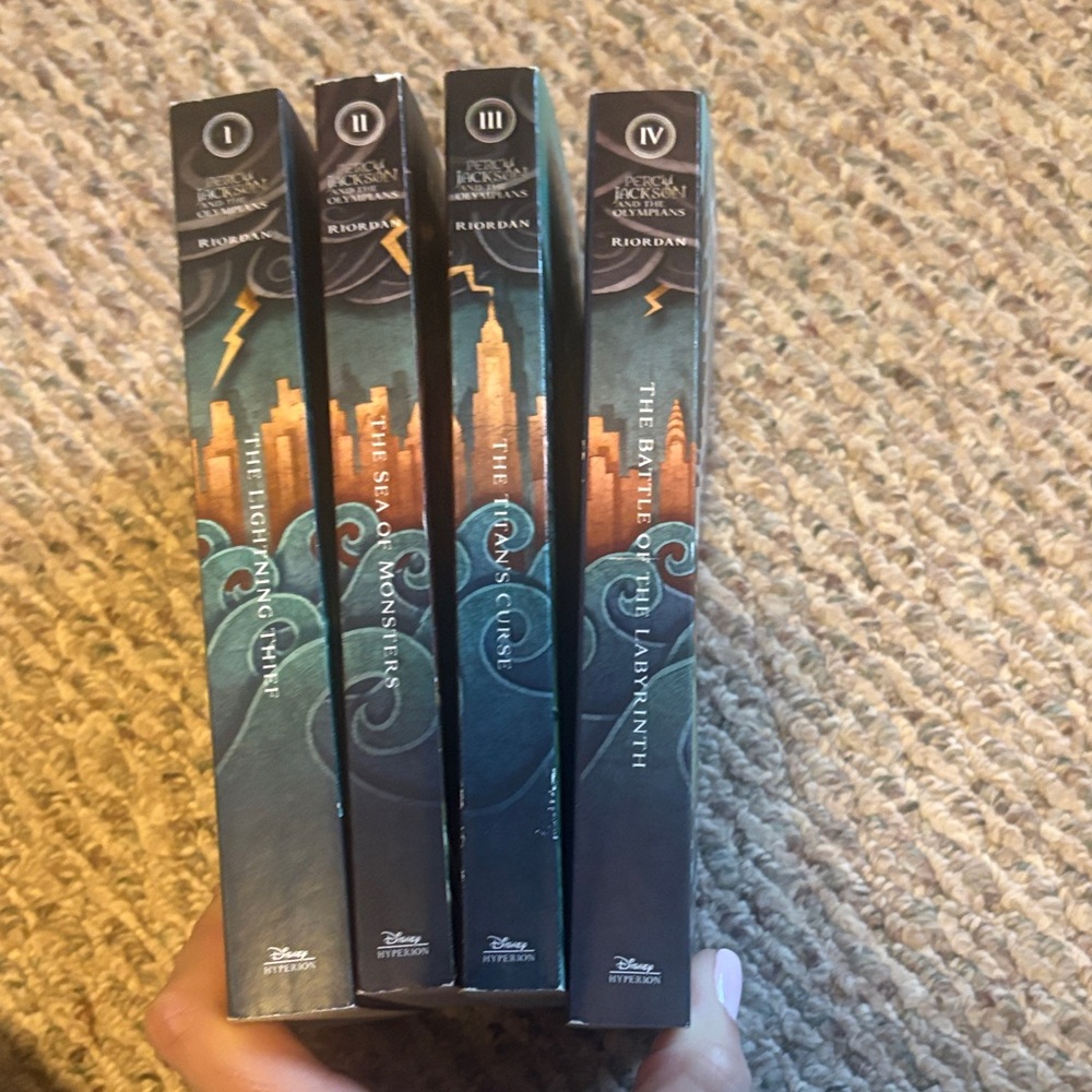 Percy Jackson Book Set